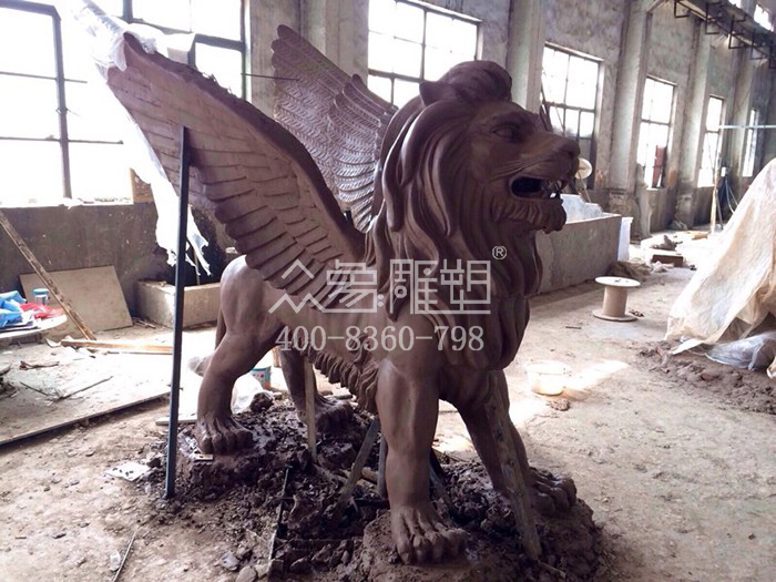 大成鎮張家港某樓盤飛獅雕塑