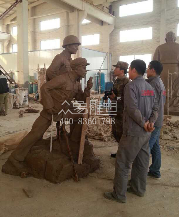 大成鎮鑄銅戰士雕塑系列