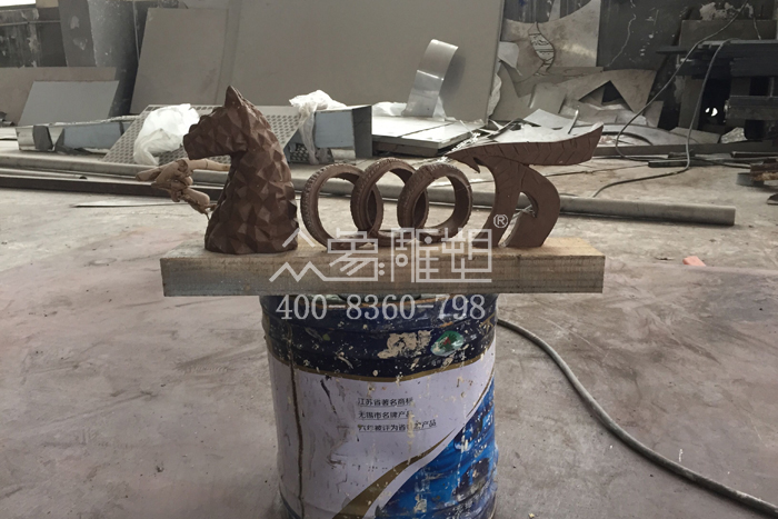 大成鎮合肥馬牌輪胎不銹鋼雕塑