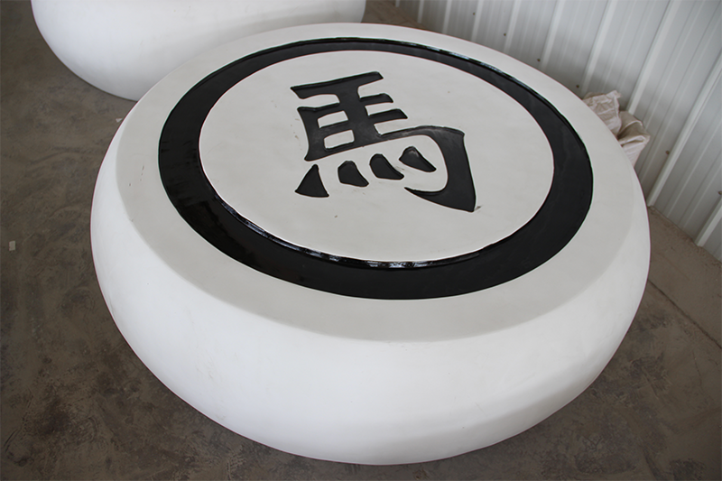 南京玻璃鋼象棋雕塑