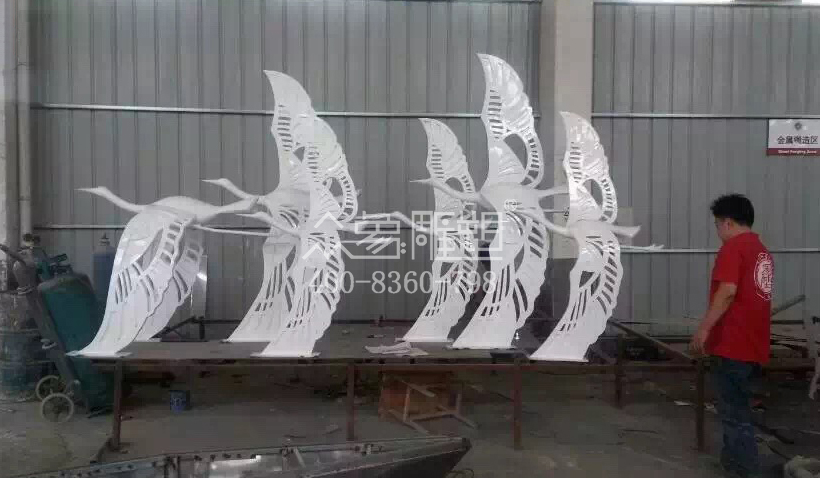 大成鎮不銹鋼白鷺