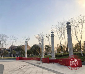 大成鎮精神堡壘為企業形象和文化的獨特展示窗口